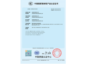 中國國家強制性產(chǎn)品認(rèn)證證書2